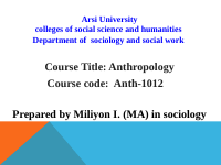 million anthropology power point .pptx